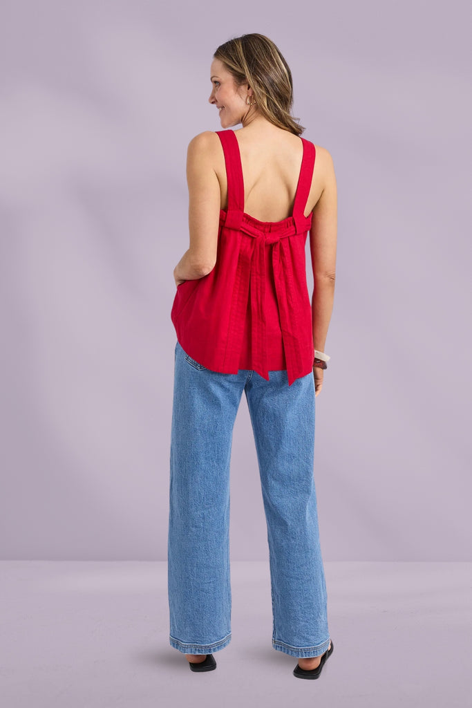 Foxwood Lourdes Top Crimson From BoxHill