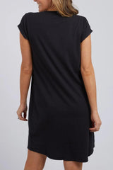 Foxwood Manly Vee Dress Black From BoxHill