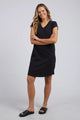 Foxwood Manly Vee Dress Black From BoxHill