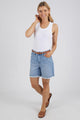 Foxwood Millie Shorts 90s Vintage Blue From BoxHill