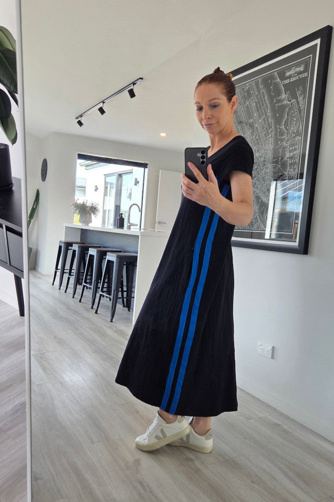 Foxwood Recovery Dress Black Blue From BoxHill