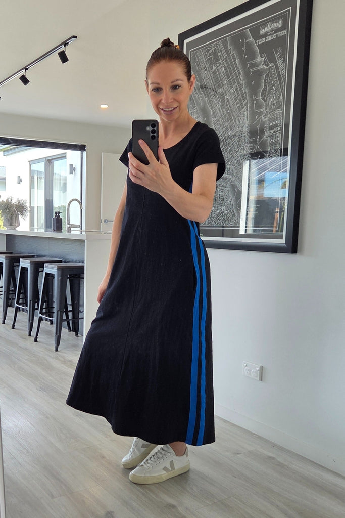 Foxwood Recovery Dress Black Blue From BoxHill