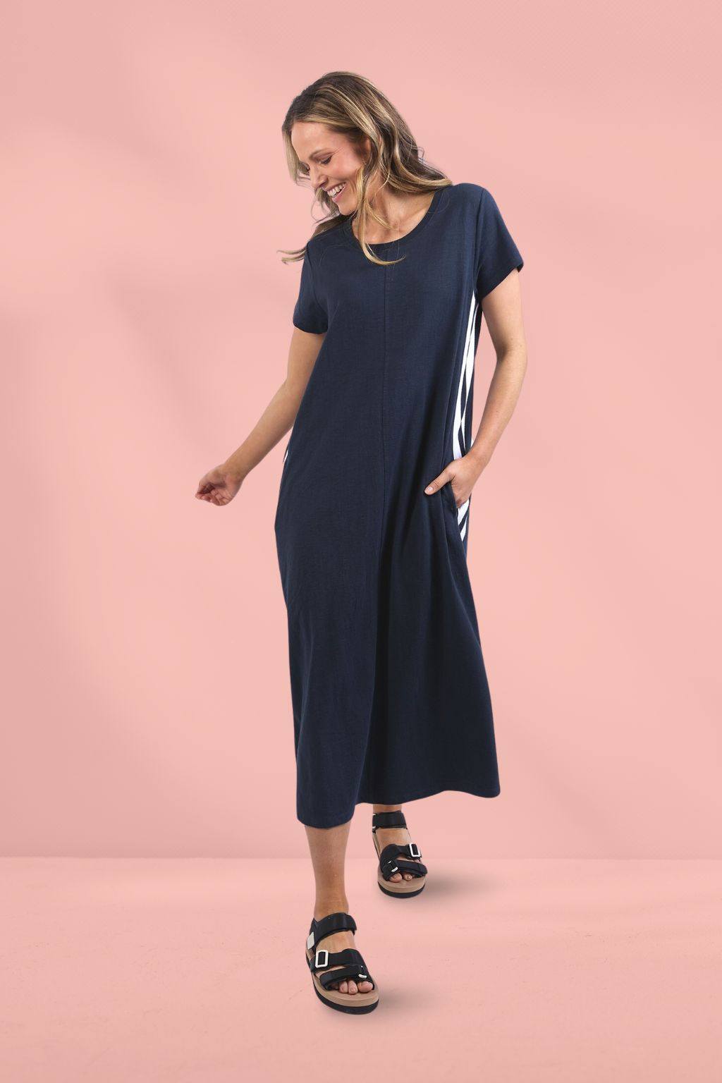 navy blue dress nz Midnight Blue Dress, Silk Dress, Wrap Dress, Bridesmaid Dress, Wedding Guest Dress, Women Dress, Maxi Dress, Evening Dress, Long Dress