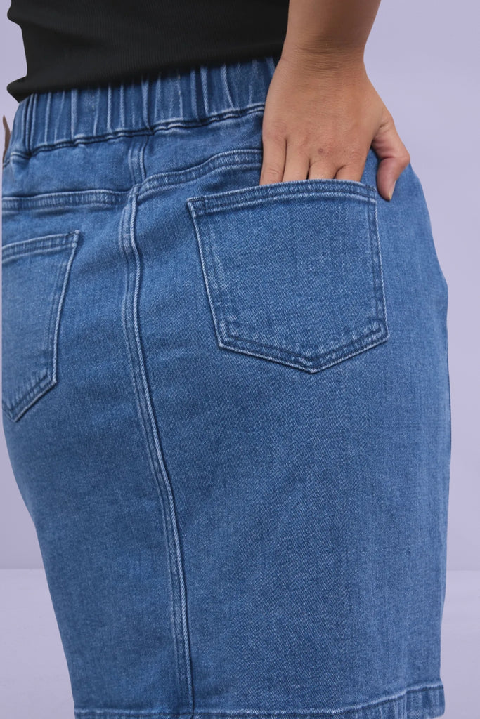 Foxwood Rio Skirt Mid Blue From BoxHill