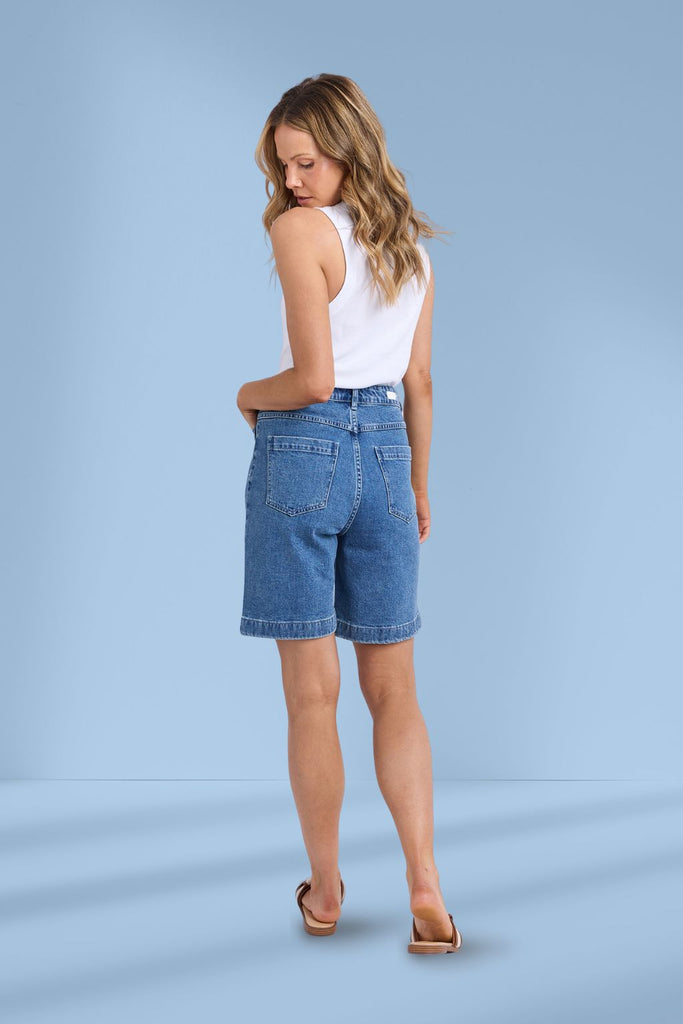 Foxwood Sarah Shorts Light Blue From BoxHill