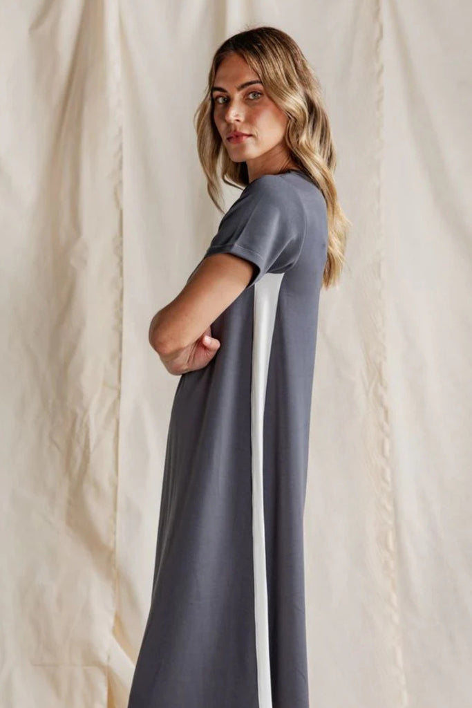 Foxwood Seattle Dress Charcoal From BoxHill