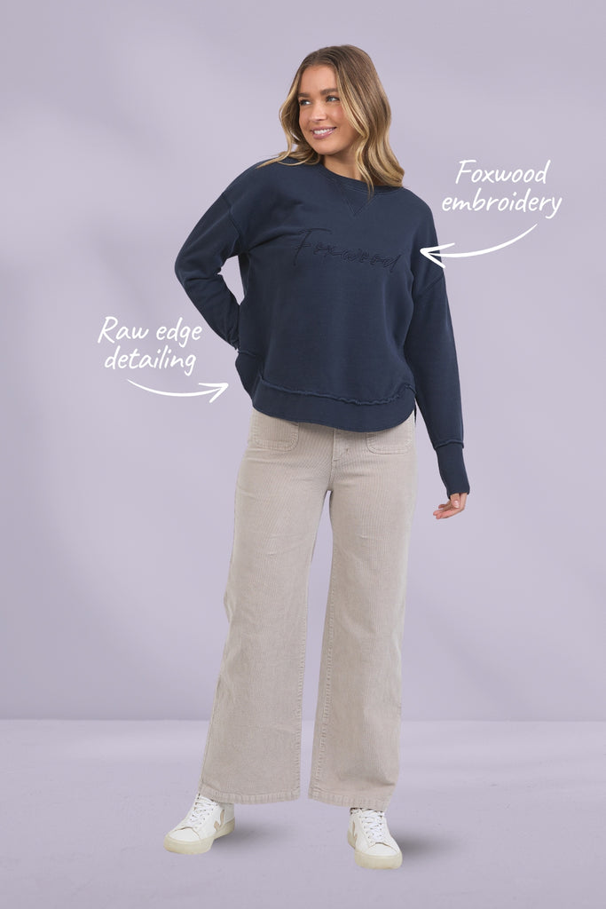 Foxwood Signature Crew Navy From BoxHill