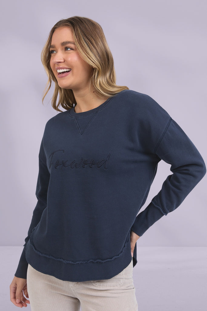 Foxwood Signature Crew Navy From BoxHill