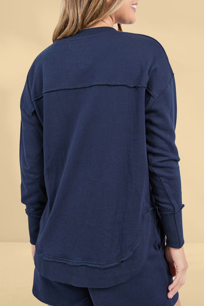 Foxwood Simplified Confetti Crew Navy From BoxHill