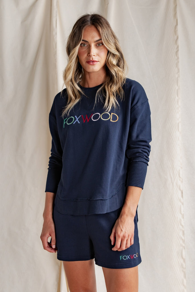 Foxwood Simplified Confetti Crew Navy From BoxHill