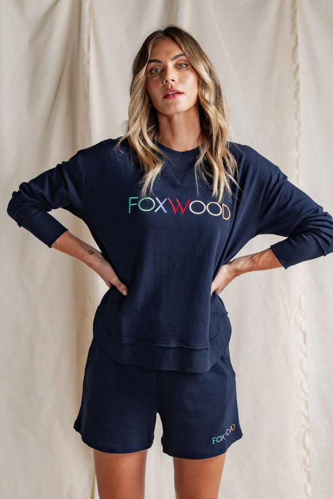 Foxwood Simplified Confetti Crew Navy From BoxHill