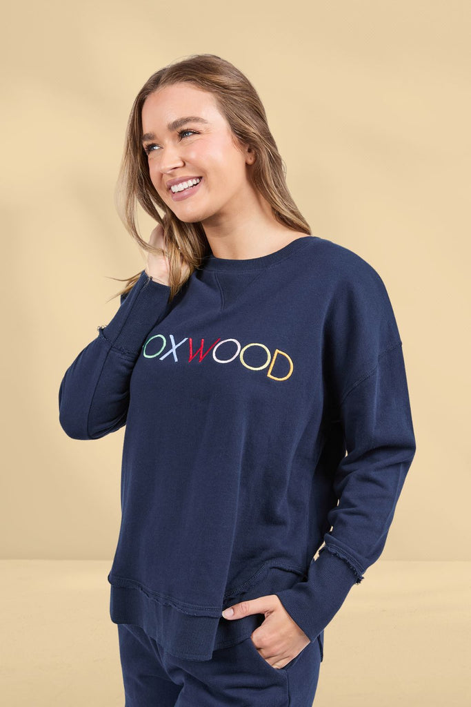 Foxwood Simplified Confetti Crew Navy From BoxHill