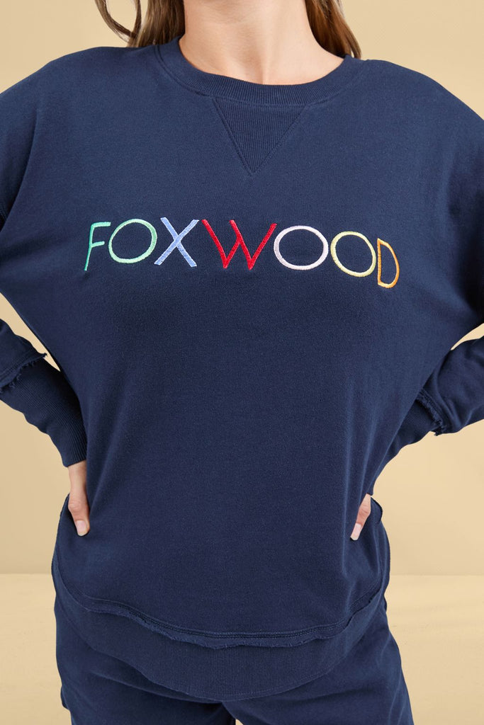 Foxwood Simplified Confetti Crew Navy From BoxHill