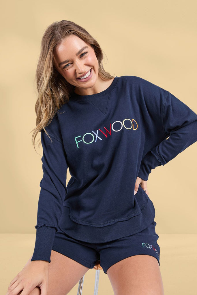 Foxwood Simplified Confetti Crew Navy From BoxHill