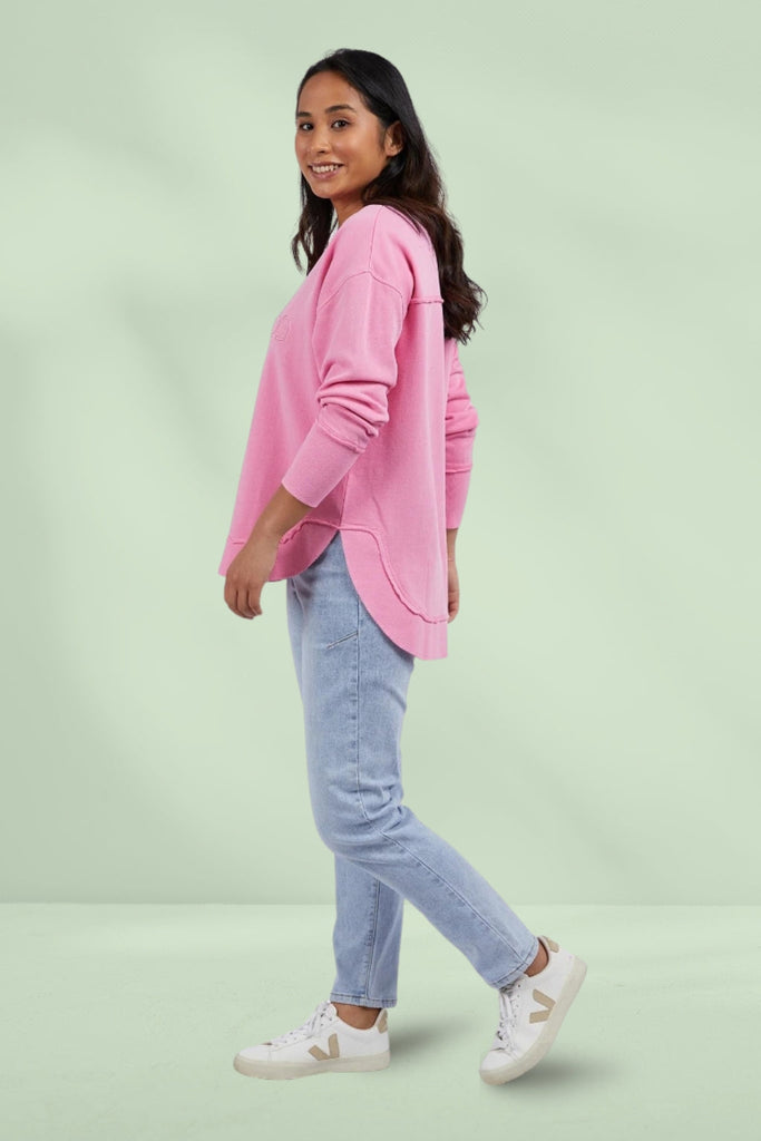 Foxwood Simplified Crew Bubblegum Pink From BoxHill