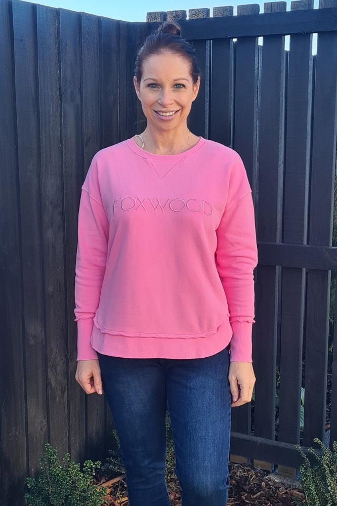 Foxwood Simplified Crew Bubblegum Pink From BoxHill