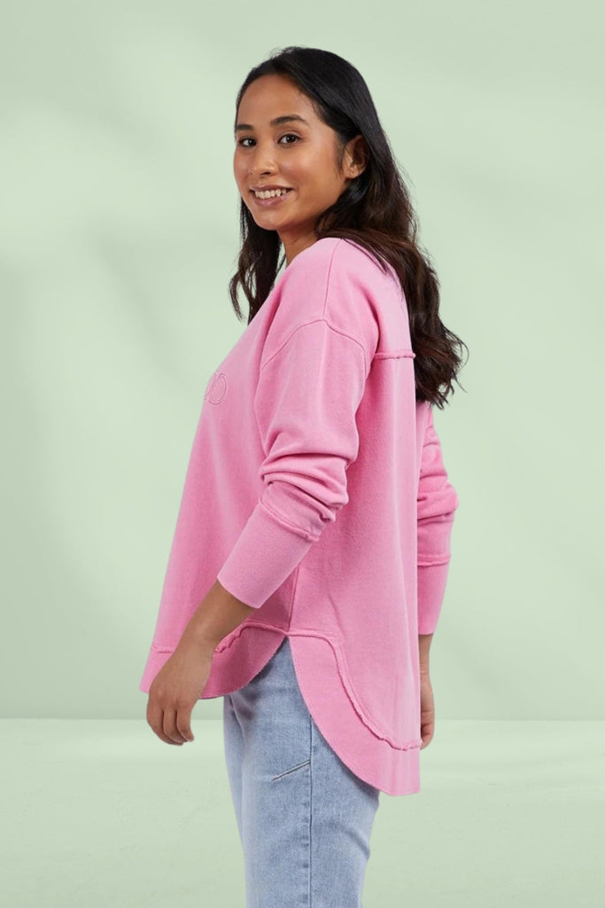 Foxwood Simplified Crew Bubblegum Pink From BoxHill