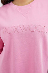 Foxwood Simplified Crew Bubblegum Pink From BoxHill