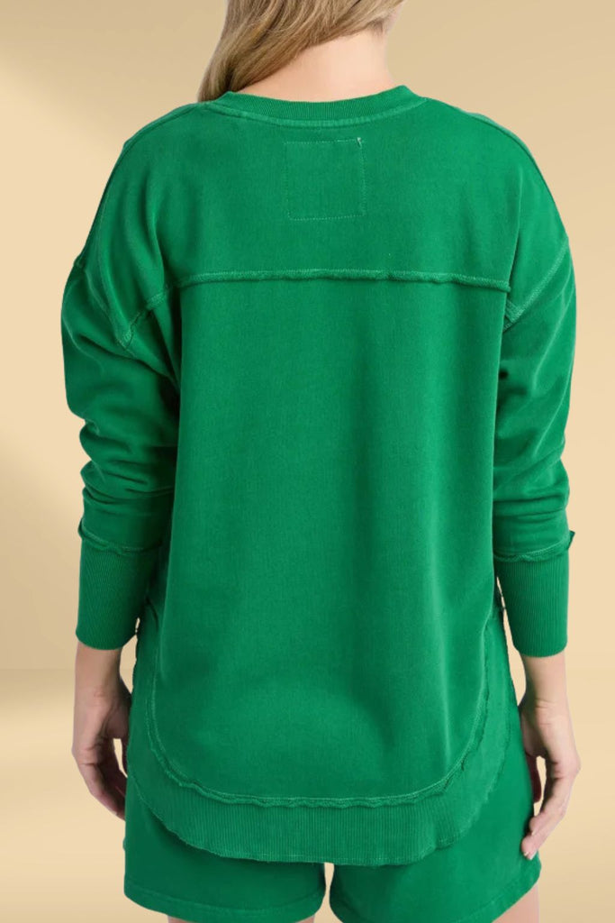 Foxwood Simplified Crew Green From BoxHill