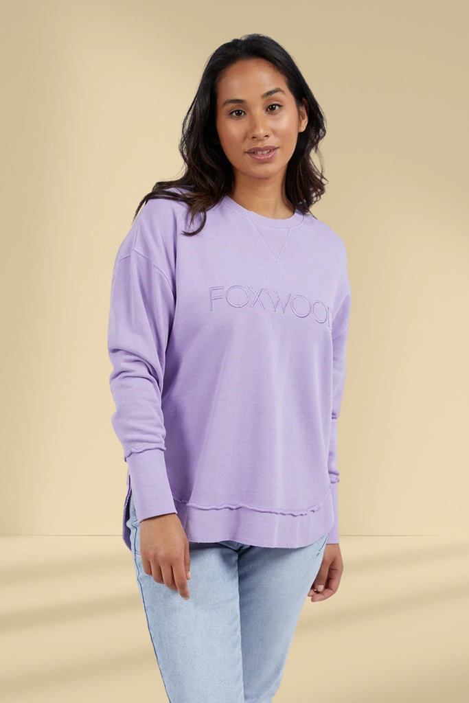Foxwood Simplified Crew Lavender From BoxHill