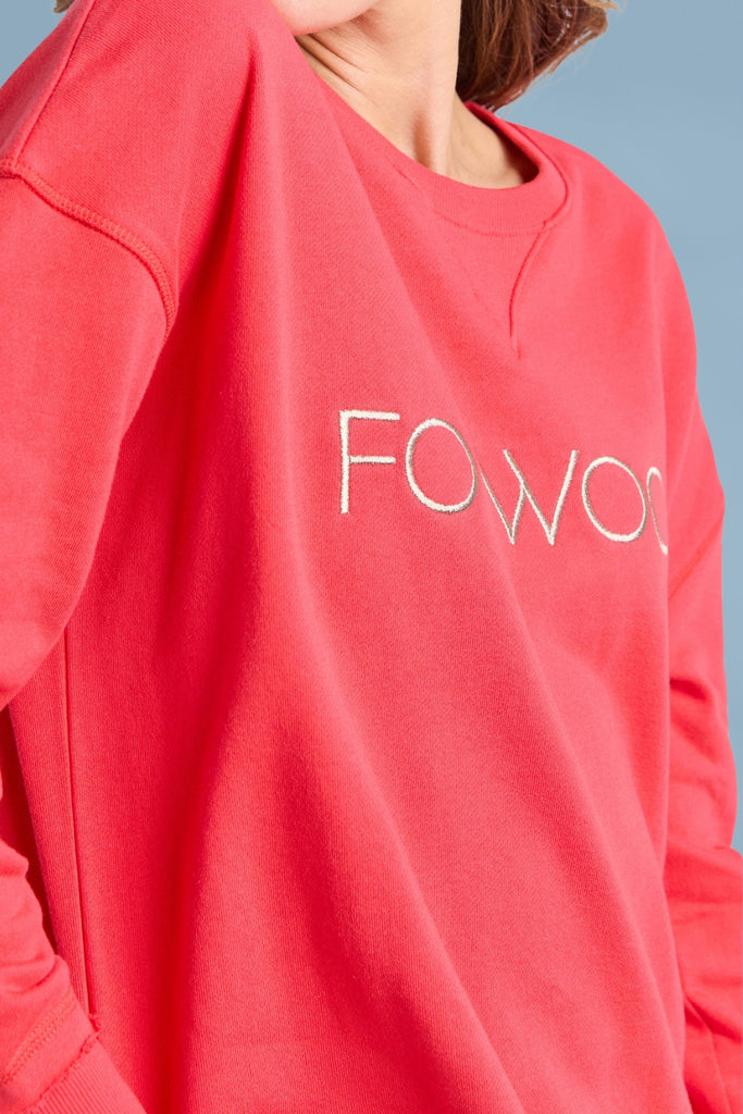 Foxwood Simplified Metallic Crew Red From BoxHill