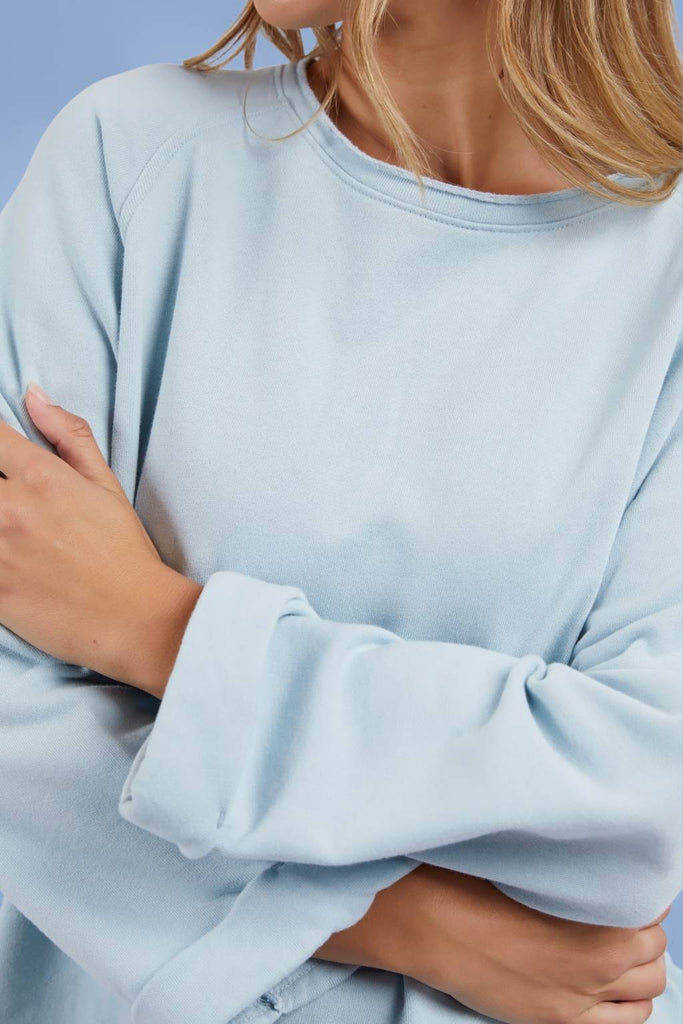 Foxwood Spencer Crew Dream Blue From BoxHill