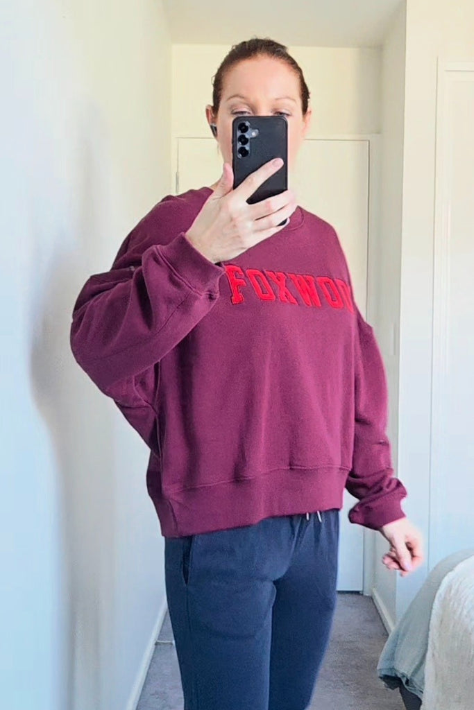 Foxwood Sunday Crew Berry From BoxHill