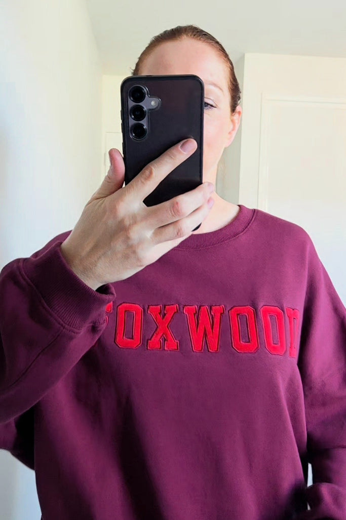 Foxwood Sunday Crew Berry From BoxHill