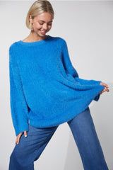 Haven Nord Jumper Cobalt From BoxHill
