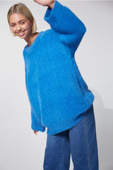 Haven Nord Jumper Cobalt From BoxHill