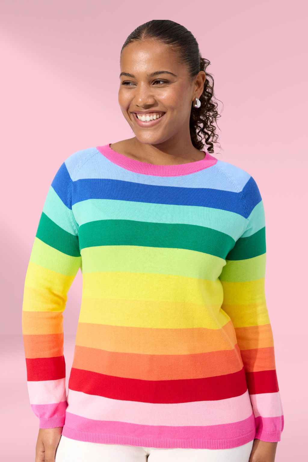 Haven Vermont Stripe Jumper Rainbow Haven