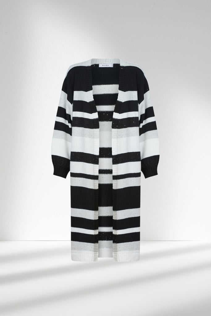 Haven Yuma Cardigan White Kohl From BoxHill