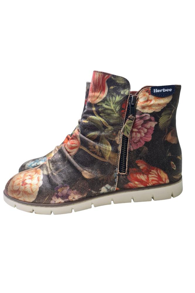 Helga May Potter Shoes Black Rose Multi From BoxHill
