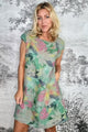 Helga May Tropicana Sketch Kennedy Dress Mocha One Size Mocha From BoxHill