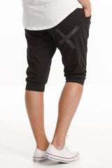 Home-Lee 3/4 Apartment Pants Black Matte X From BoxHill