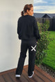 Home-Lee Avenue Pants Black White X From BoxHill