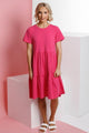 Home-Lee Kylie Dress Raspberry Pink From BoxHill