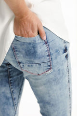 Home Lee Weekender Jeans Snow Wash From BoxHill