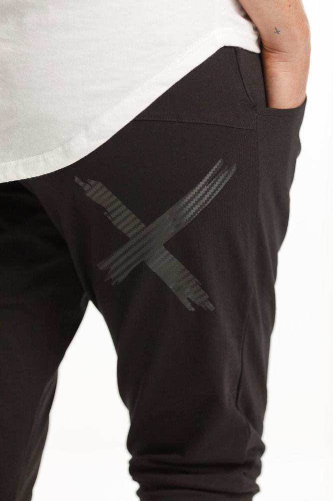 Home-Lee 3/4 Apartment Pants Black Matte X From BoxHill