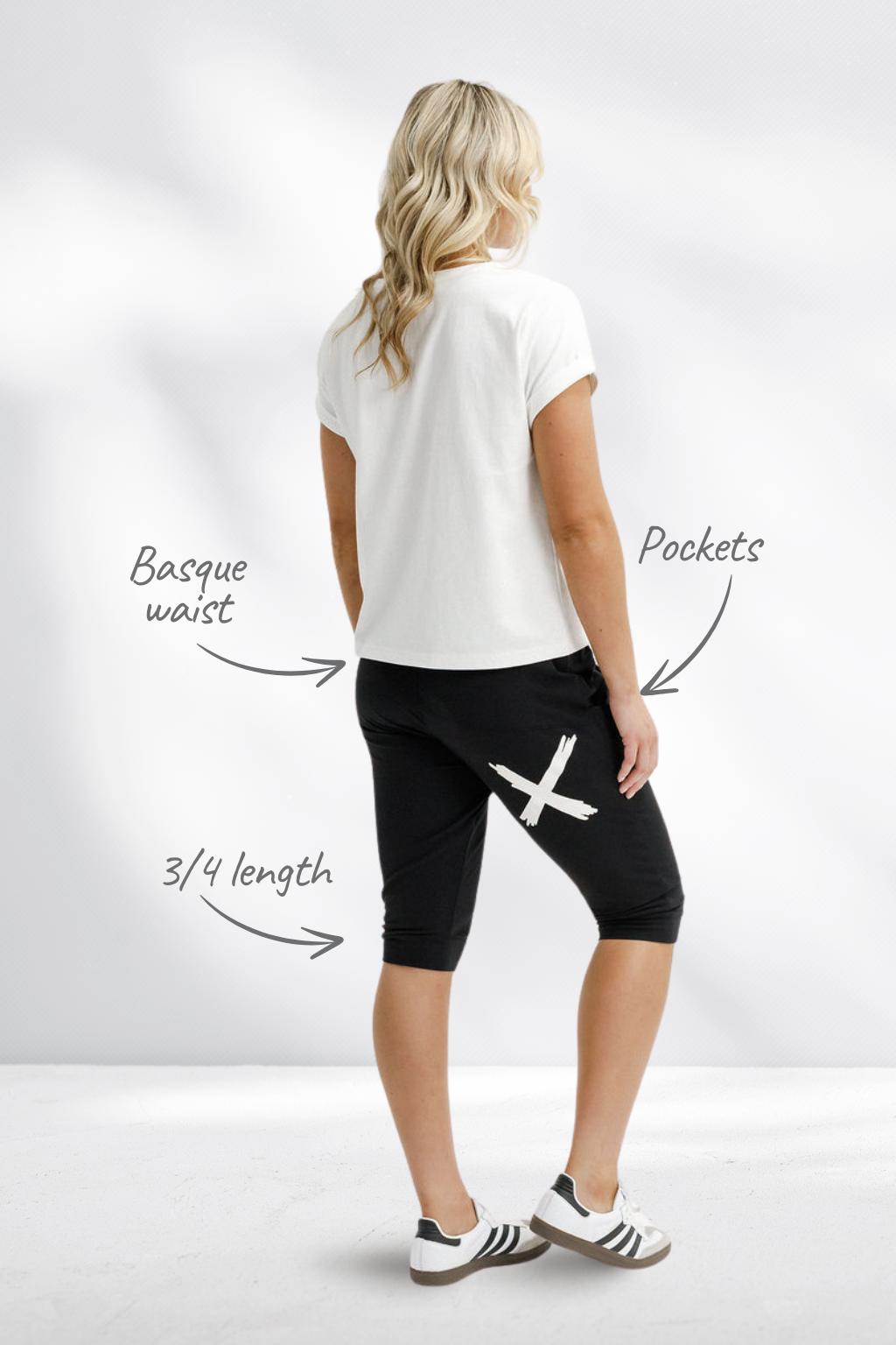 Homelee 3/4 Apartment Pants White X Home-Lee