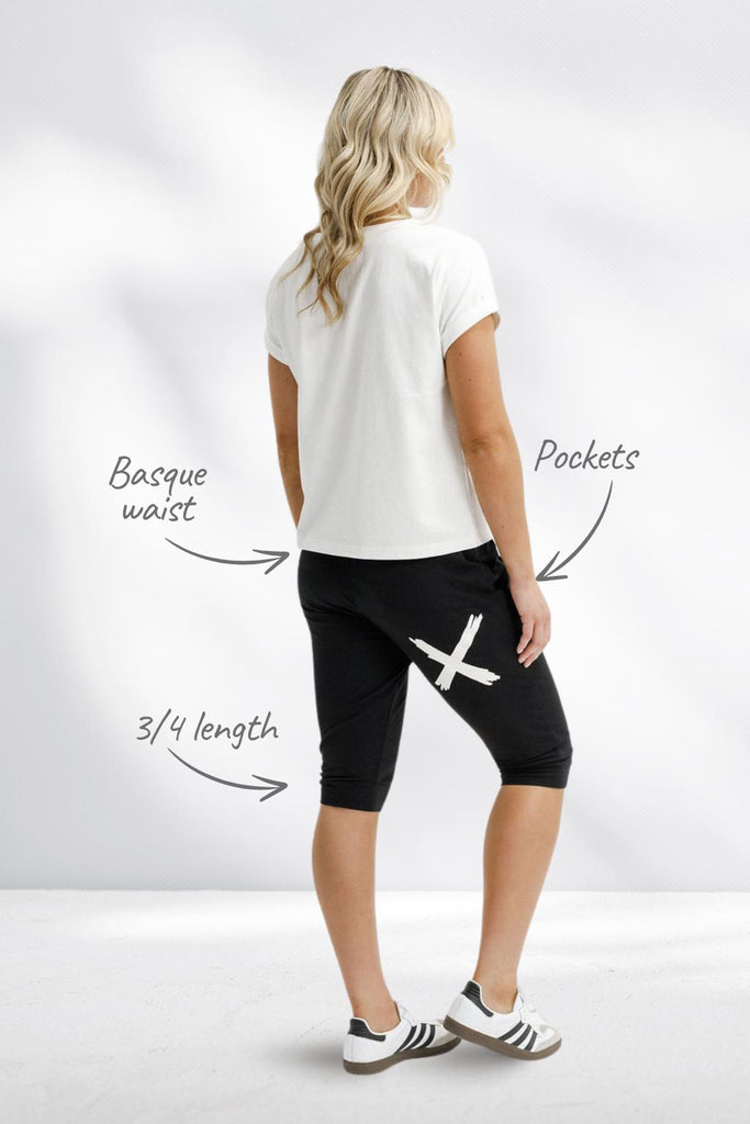 Homelee 3/4 Apartment Pants White X From BoxHill