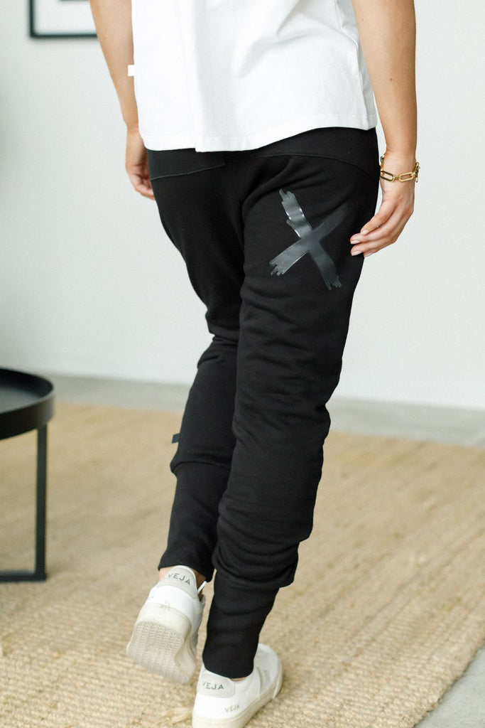 Homelee Alpine Apartment Pants Black with Black Matte Gloss X From BoxHill
