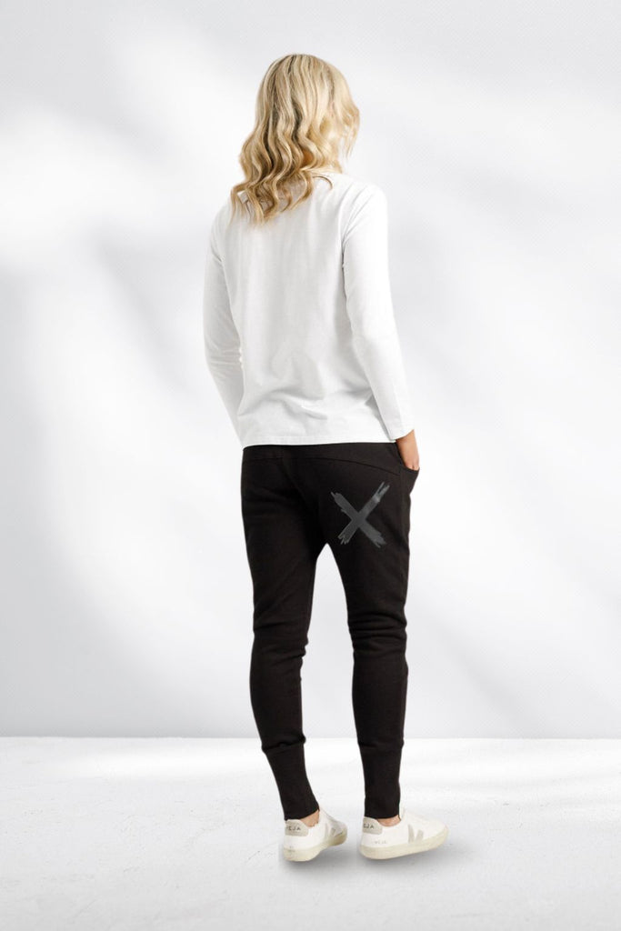 Homelee Alpine Apartment Pants Black with Black Matte Gloss X From BoxHill