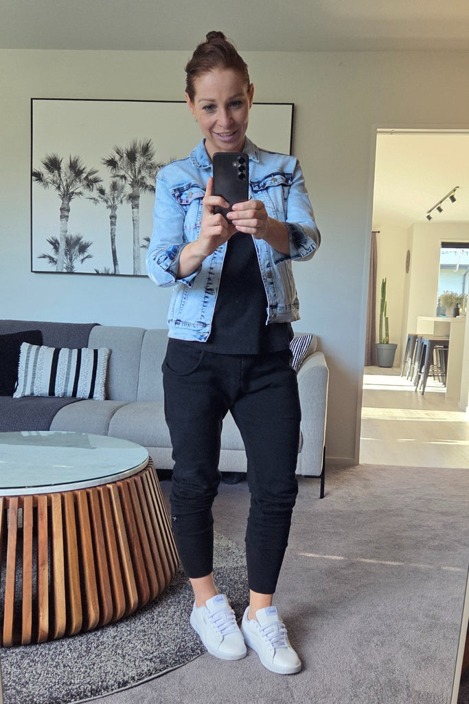 Homelee Alpine Apartment Pants Black with Black Matte Gloss X From BoxHill