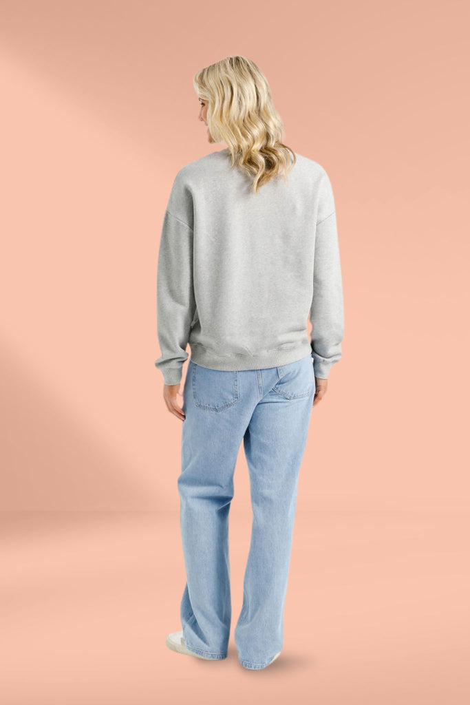 Homelee Alpine Hugo Crew Grey Marle with Silver X From BoxHill