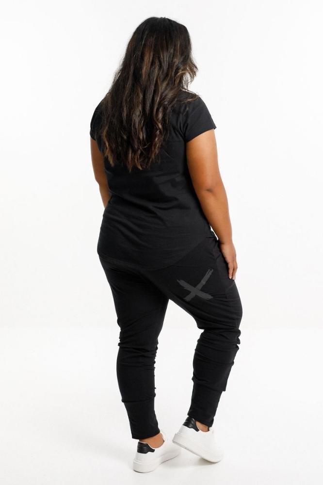 Home-Lee Apartment Pants Black Matte X From BoxHill