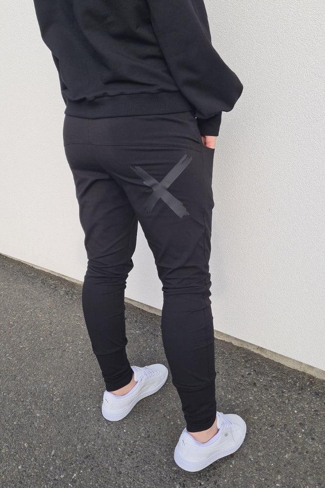 Home-Lee Apartment Pants Black Matte X From BoxHill