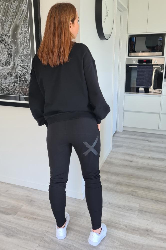 Home-Lee Apartment Pants Black Matte X From BoxHill