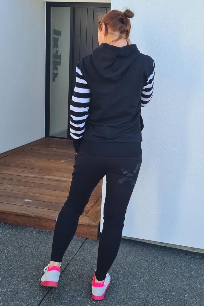 Home-Lee Apartment Pants Black Matte X From BoxHill