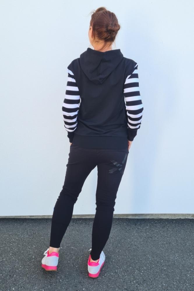 Home-Lee Apartment Pants Black Matte X From BoxHill